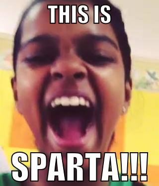 This Is Sparta - Funny Kid
