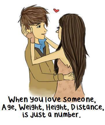 When You Love Someone, Age, Weight, Distance is Just a number