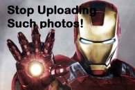 Stop Uploading Such Photos - Iron Man