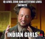 IQ Level zero and Attitude level infinite. Ancient historical guy