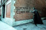 Clark Kent is Superman - Wall painting by batman Bruce wayne Christian Bale