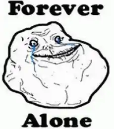 Forever Alone - Crying trollface