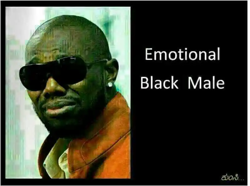 Funny Emotional Black Male