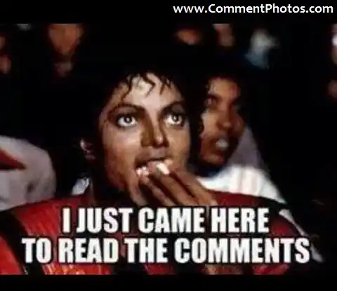 I Just Came Here To Read The Comments - Michael Jackson Eating Popcorn - Thriller Theatre