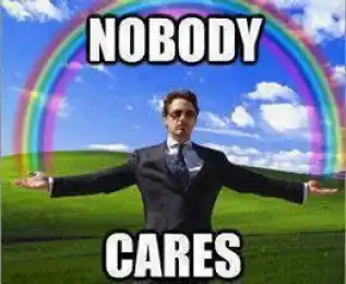 Nobody Cares - Robert downey jr tony stark