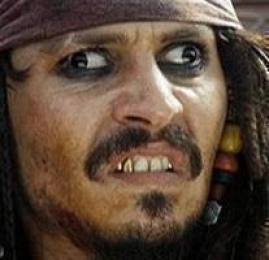 Jack Sparrow Derp Funny Face Expression - Pirates Of Caribbean