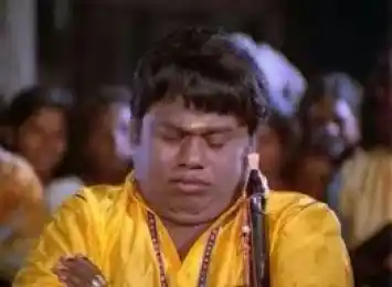 Senthil Funny Listening Sleeping Expression Reaction - Sleepy Mood