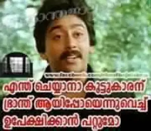 എന്ത് ചെയ്യാനാ.. കൂട്ടുകാരന് ഭ്രാന്ത്‌ ആയിപ്പോയെന്നുവച്ച് ഉപേക്ഷിക്കാന്‍ പറ്റുമോ... - അശോകന്‍ - ഇന്‍ ഹരിഹര്‍ നഗര്‍ - Enthu cheyyaanaa.. Koottukaranu bhranth aayippoyi ennu vachu upekshikkaan pattumo - Ashokan - In Harihar Nagar