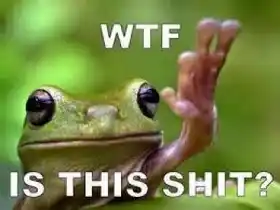 What The Fuck is This Shit - Frog Wondering