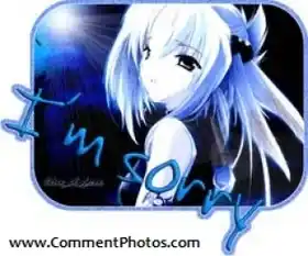 I am Sorry - Japanese girl