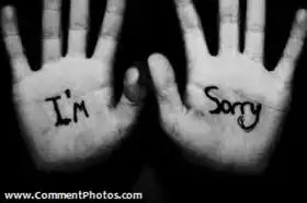 I am Sorry Open Hands