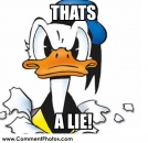 Thats a Lie - Donald Duck