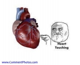 Heart Touching - Troll face touching heart
