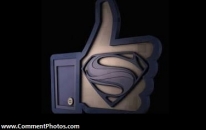 Superman Like - Facebook Thumbs Up Like
