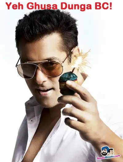 Yeh Ghusa Dunga Bc - Salman Khan