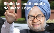 Smile Ke Saath Saath Do Likes Enjoy - meri taraf se do likes - Manmohan Singh Brahmanandam