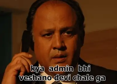 Kya Admin Bhi Veshno Deni Chalenga - Alok Nath trolls