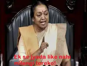 Ek Se Zyada Like Nahi Milengi Tereko - Meira Kumar