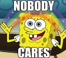 No Body Cares