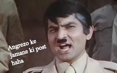 Angrezo Ke Jamane Ki Post Haha