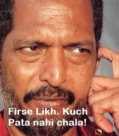 Firse Likh Kuch Pata Nahi Chala - Nana Patekar