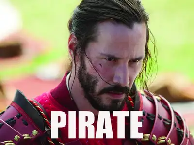 Pirate - Keanu Reeves in 47 Ronin