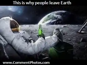 This is why people leave earth