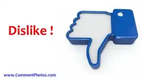 Facebook Dislike Hand