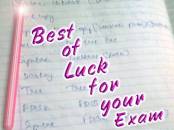 Best Of Luck For Your Exam