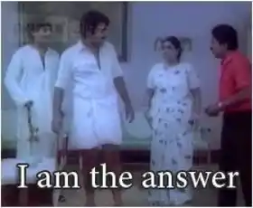 I am The Answer - Mazha Peyyunnu Maddalam Kottunnu - Jagathy Sreekumar, Mohan Lal, Sreenivasan