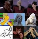 Everyone Does Facepalm - Multiple Facepalm - Collage
