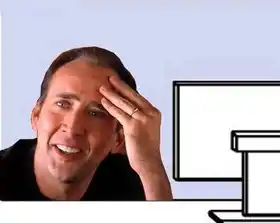 Nicolas Cage Headpalm Facepalm