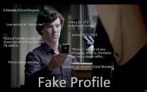 Sherlock Holmes detects a Facebook Fake Profile