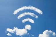 WiFi Cloud in Sky