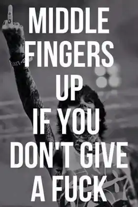 Middle Fingers Up If You Dont Give A Fuck
