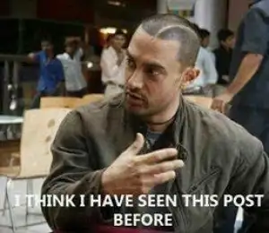 I think I Have seen this post before - Amir khan gajani