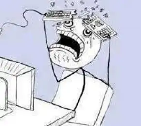 Break the Keyboard After Reading this Post Troll Face Meme
