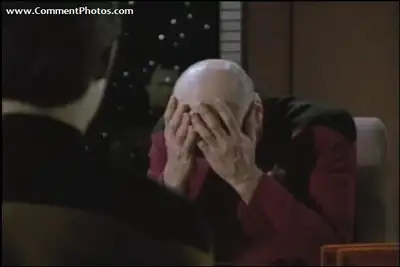 Star Trek Facepalm