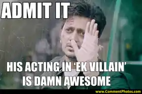 Admit It - His Acting in Ek Villain is Damn Awesome - Riteish Deshmukh