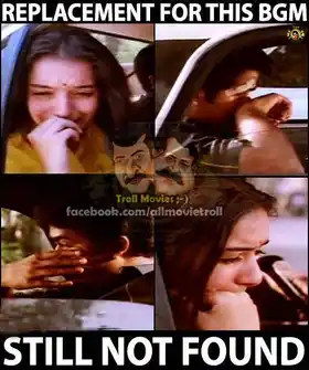 Replacement for this BGM Still Not Found - Vandanam Theme Music Tragic Climax