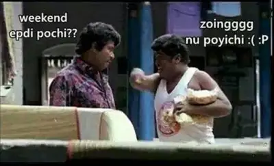 Weekend Epdi Pochi - Zoingnu Poyichi - Gaoundamani Senthil Conversation - Funny Talk