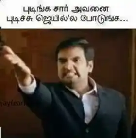Pudinga Sir Avane. Pudichu Jailila Podunga - Santhanam Angry in Deiva Thirumagal