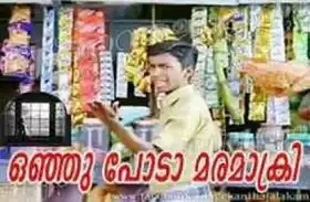 ഒഞ്ഞു പോടാ മരമാക്രി - Onju Poda Maramakri - Angry Boy