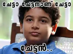 ചേട്ടനാണ് ചേട്ടാ ചേട്ടന്‍ - ഡാ തടിയാ -  Chettananu Chetta Chettan - Da Thadiya Kid