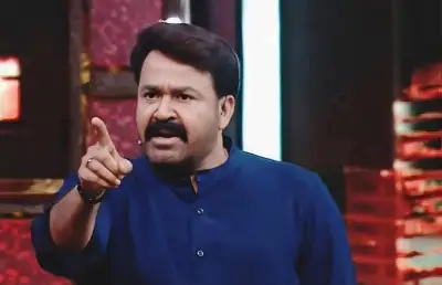 ബിഗ് ബോസ് മോഹന്‍ലാല്‍ ദേഷ്യത്തിൽ കൈ ചൂണ്ടുന്ന പടം - Angry Mohanlal Pointing Finger to BigBoss Contestants 